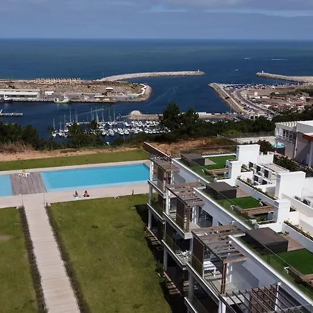 T2-pearl - Apartamento Em Condominio De Luxo * Nazare